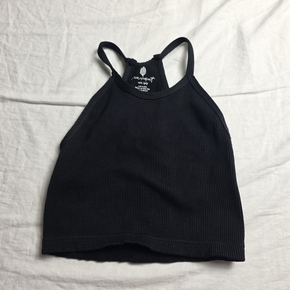 Intimately Free People women's Ribbed Tank Black XS S